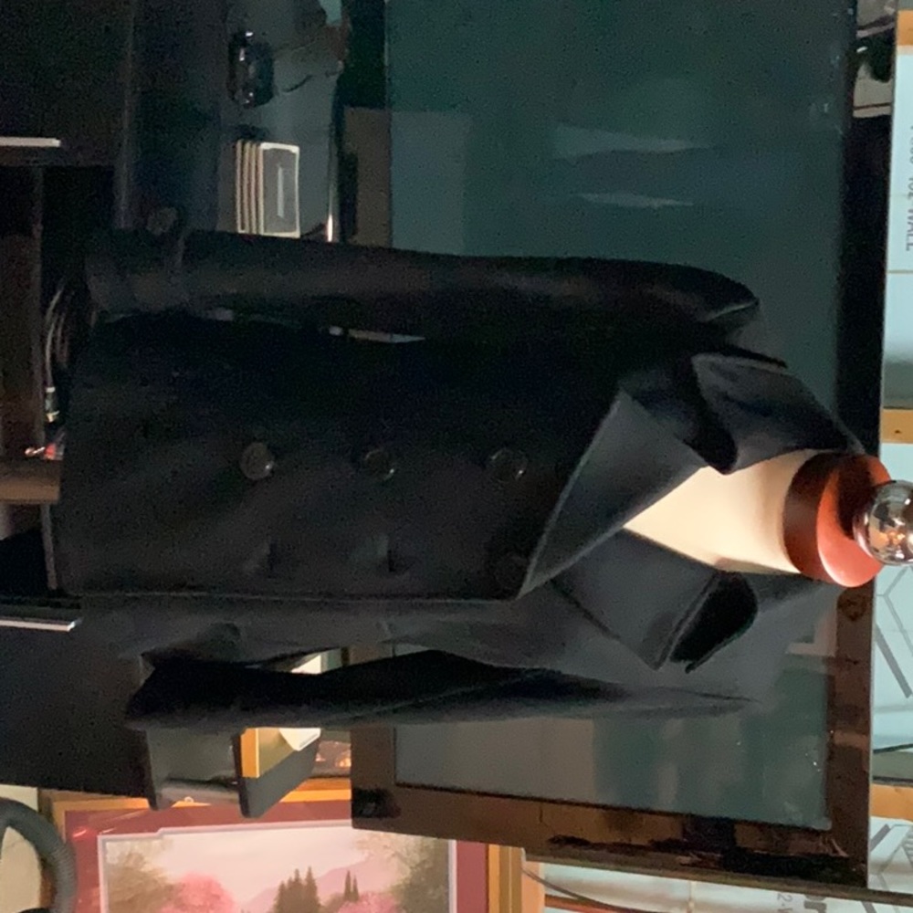Madison black coat Medium